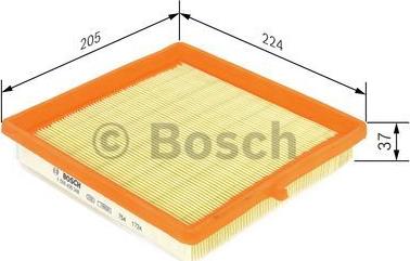 BOSCH F 026 400 348 - Filtru aer aaoparts.ro