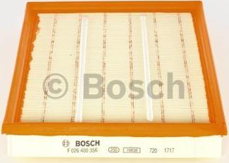 BOSCH F 026 400 356 - Filtru aer aaoparts.ro