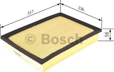 BOSCH F 026 400 303 - Filtru aer aaoparts.ro