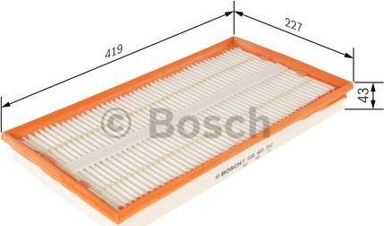 BOSCH F 026 400 312 - Filtru aer aaoparts.ro