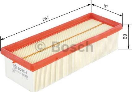 BOSCH F 026 400 323 - Filtru aer aaoparts.ro