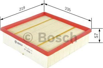 BOSCH F 026 400 379 - Filtru aer aaoparts.ro