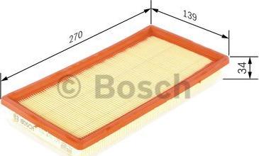 BOSCH F 026 400 378 - Filtru aer aaoparts.ro