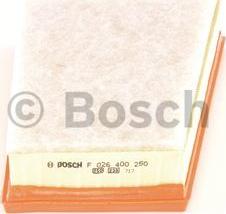 BOSCH F 026 400 250 - Filtru aer aaoparts.ro