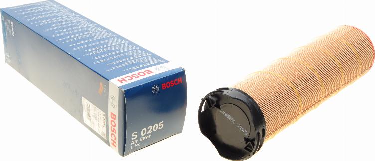 BOSCH F 026 400 205 - Filtru aer aaoparts.ro