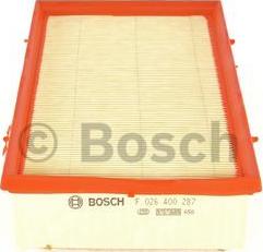 BOSCH F 026 400 287 - Filtru aer aaoparts.ro