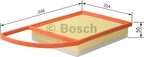 BOSCH F 026 400 220 - Filtru aer aaoparts.ro