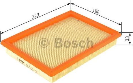 BOSCH F 026 400 222 - Filtru aer aaoparts.ro