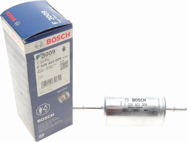 BOSCH F 026 403 009 - Filtru combustibil aaoparts.ro