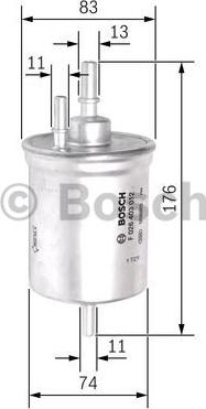 BOSCH F 026 403 012 - Filtru combustibil aaoparts.ro