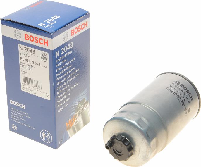 BOSCH F 026 402 048 - Filtru combustibil aaoparts.ro