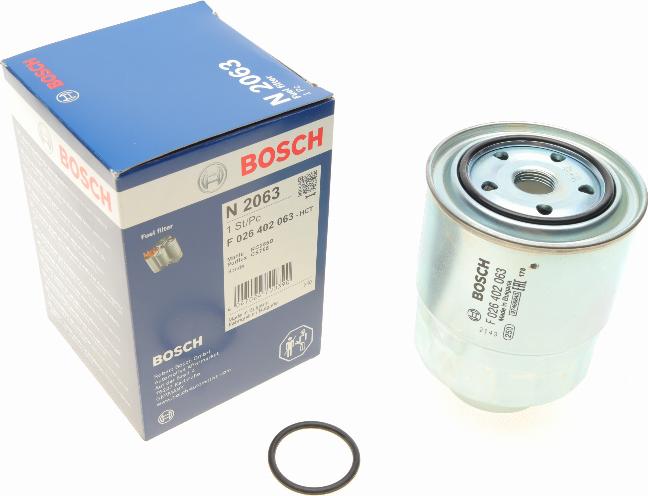 BOSCH F 026 402 063 - Filtru combustibil aaoparts.ro