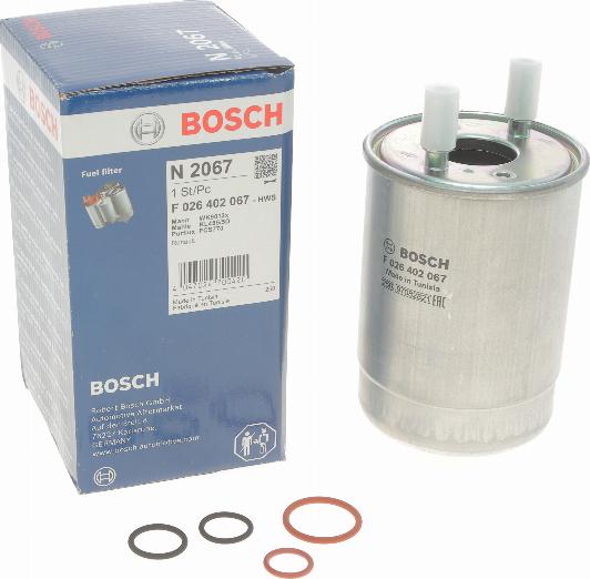 BOSCH F 026 402 067 - Filtru combustibil aaoparts.ro