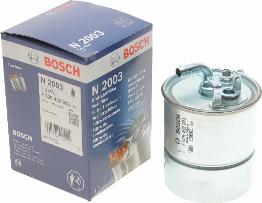 BOSCH F 026 402 003 - Filtru combustibil aaoparts.ro