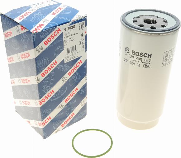 BOSCH F 026 402 038 - Filtru combustibil aaoparts.ro