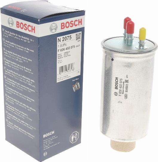 BOSCH F 026 402 075 - Filtru combustibil aaoparts.ro