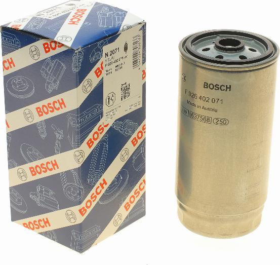 BOSCH F 026 402 071 - Filtru combustibil aaoparts.ro