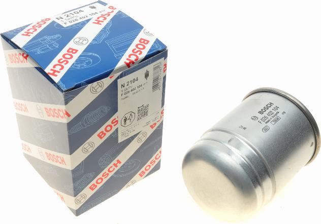 BOSCH F 026 402 104 - Filtru combustibil aaoparts.ro