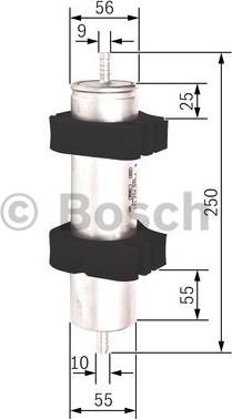 BOSCH F 026 402 111 - Filtru combustibil aaoparts.ro