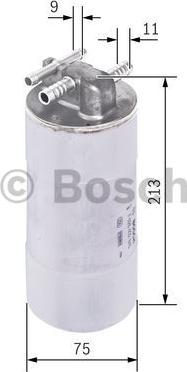 BOSCH F 026 402 845 - Filtru combustibil aaoparts.ro