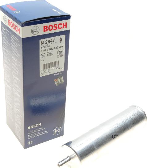 BOSCH F 026 402 847 - Filtru combustibil aaoparts.ro