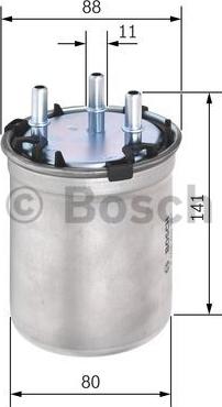 BOSCH F 026 402 834 - Filtru combustibil aaoparts.ro