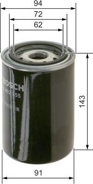 BOSCH F 026 402 355 - Filtru combustibil aaoparts.ro