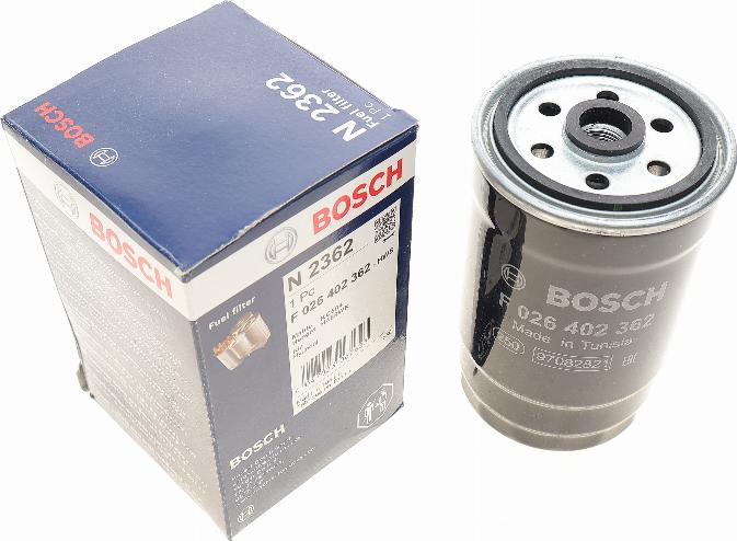 BOSCH F 026 402 362 - Filtru combustibil aaoparts.ro