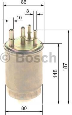 BOSCH F 026 402 244 - Filtru combustibil aaoparts.ro