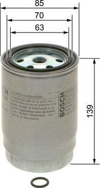 BOSCH F 026 402 255 - Filtru combustibil aaoparts.ro