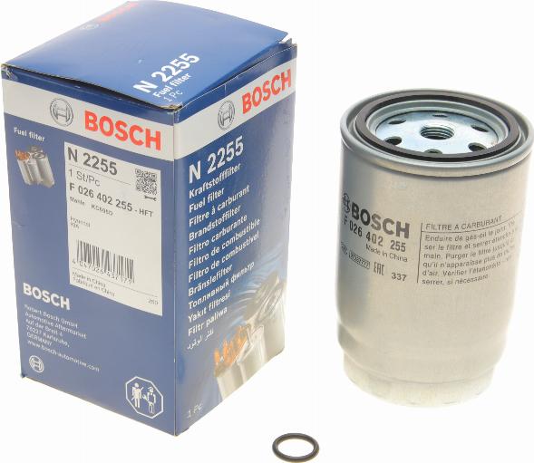 BOSCH F 026 402 255 - Filtru combustibil aaoparts.ro