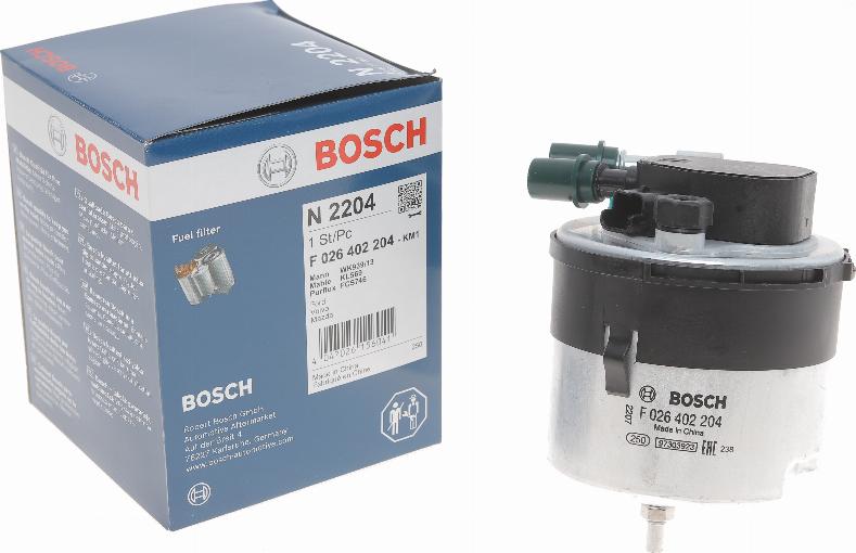 BOSCH F 026 402 204 - Filtru combustibil aaoparts.ro