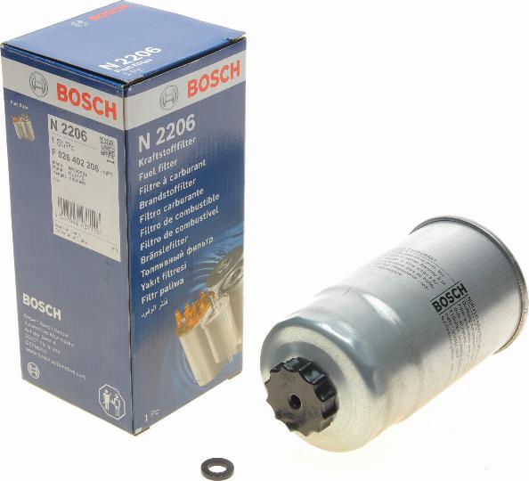 BOSCH F 026 402 206 - Filtru combustibil aaoparts.ro