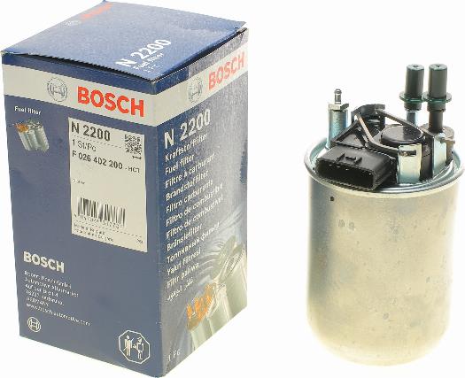 BOSCH F 026 402 200 - Filtru combustibil aaoparts.ro