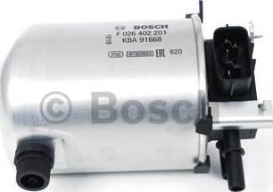 BOSCH F 026 402 201 - Filtru combustibil aaoparts.ro