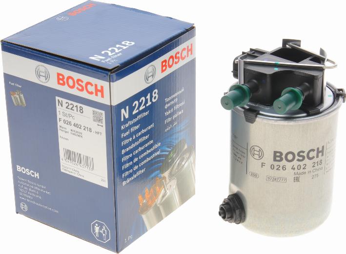 BOSCH F 026 402 218 - Filtru combustibil aaoparts.ro