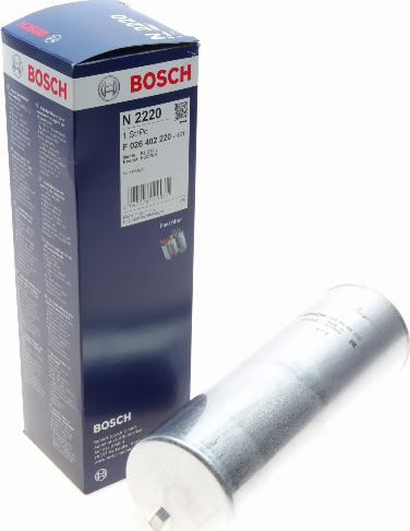 BOSCH F 026 402 220 - Filtru combustibil aaoparts.ro