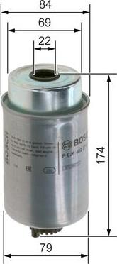 BOSCH F 026 402 271 - Filtru combustibil aaoparts.ro