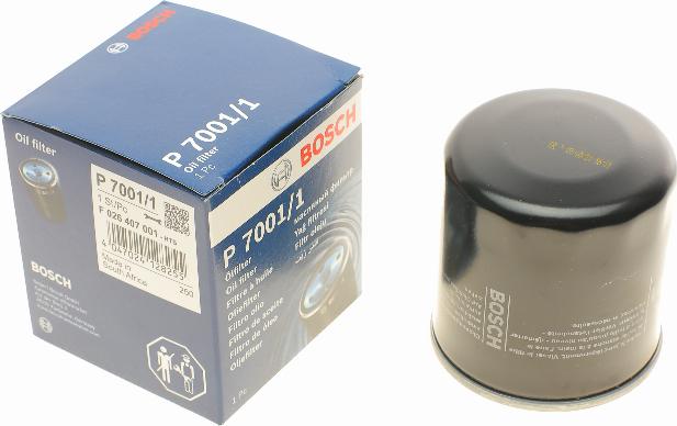 BOSCH F 026 407 001 - Filtru ulei aaoparts.ro