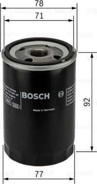 BOSCH F 026 407 017 - Filtru ulei aaoparts.ro