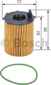 BOSCH F 026 407 082 - Filtru ulei aaoparts.ro