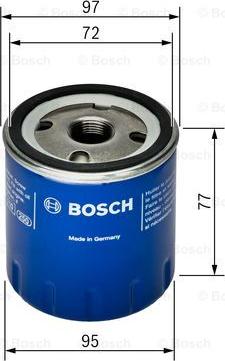 BOSCH F 026 407 024 - Filtru ulei aaoparts.ro