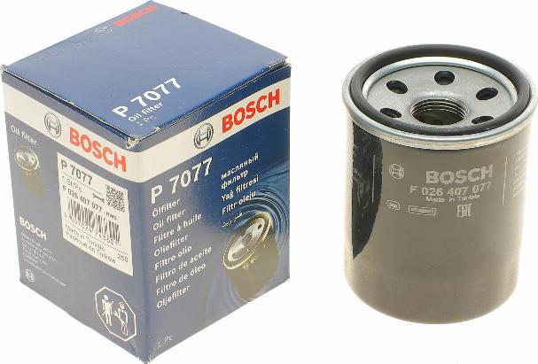 BOSCH F 026 407 077 - Filtru ulei aaoparts.ro