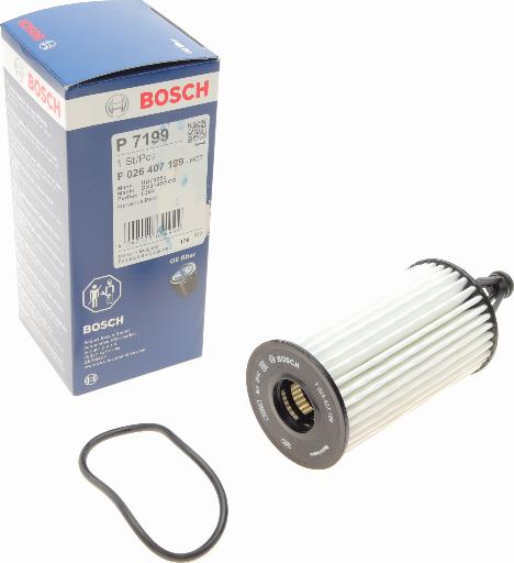 BOSCH F 026 407 199 - Filtru ulei aaoparts.ro