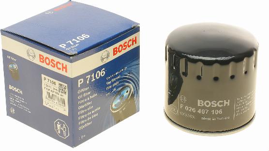 BOSCH F 026 407 106 - Filtru ulei aaoparts.ro