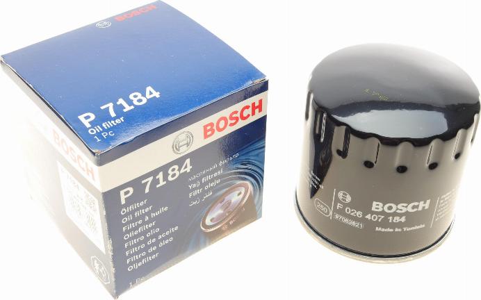 BOSCH F 026 407 184 - Filtru ulei aaoparts.ro