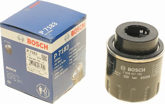 BOSCH F 026 407 183 - Filtru ulei aaoparts.ro