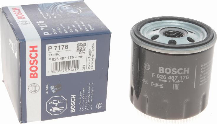 BOSCH F 026 407 176 - Filtru ulei aaoparts.ro