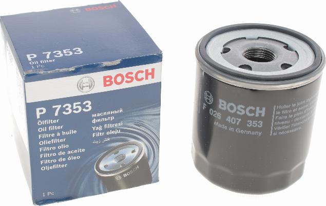 BOSCH F 026 407 353 - Filtru ulei aaoparts.ro