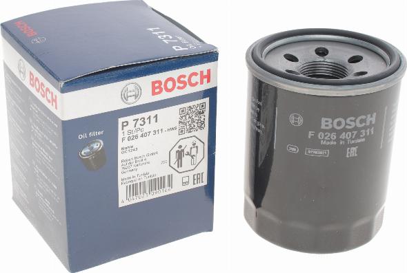 BOSCH F 026 407 311 - Filtru ulei aaoparts.ro